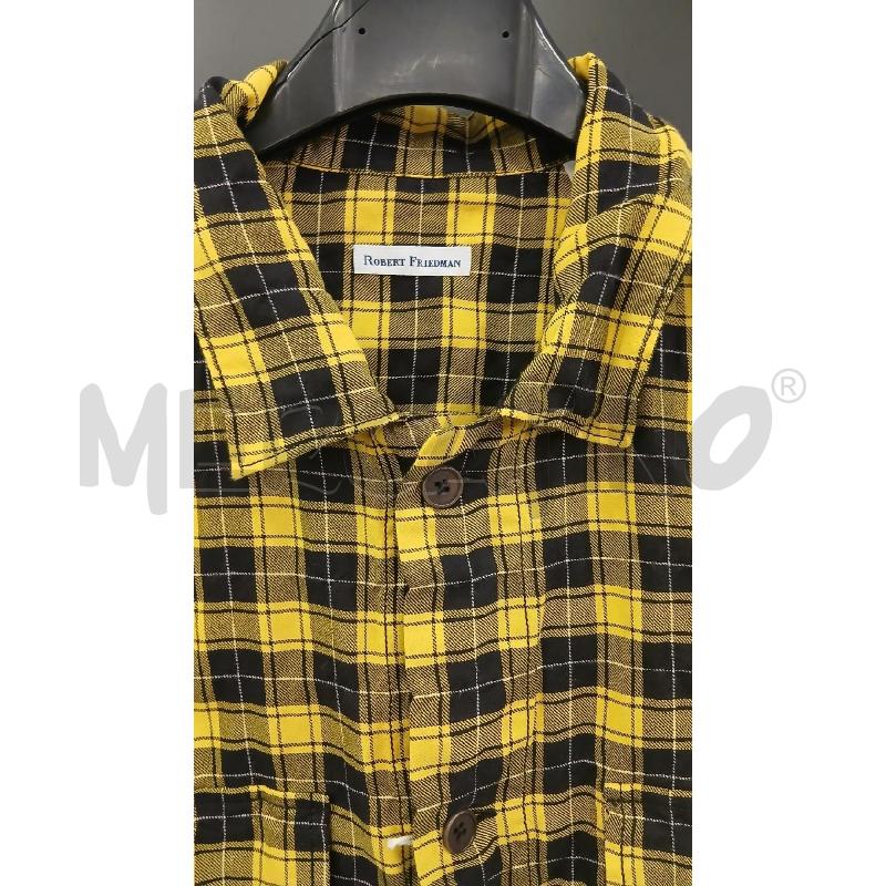 CAMICIA UOMO ROBERT FREDMAN GI NE QUADRI  | Mercatino dell'Usato Roma viale tirreno 3