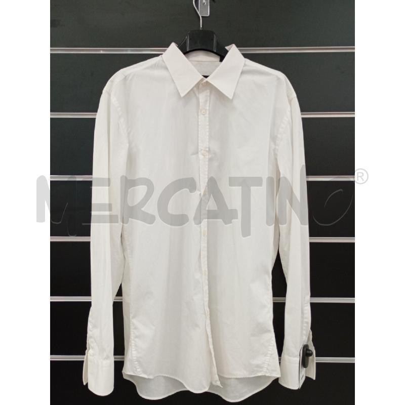 CAMICIA U BOSS SLIM FIT BIANCO | Mercatino dell'Usato Roma viale tirreno 1