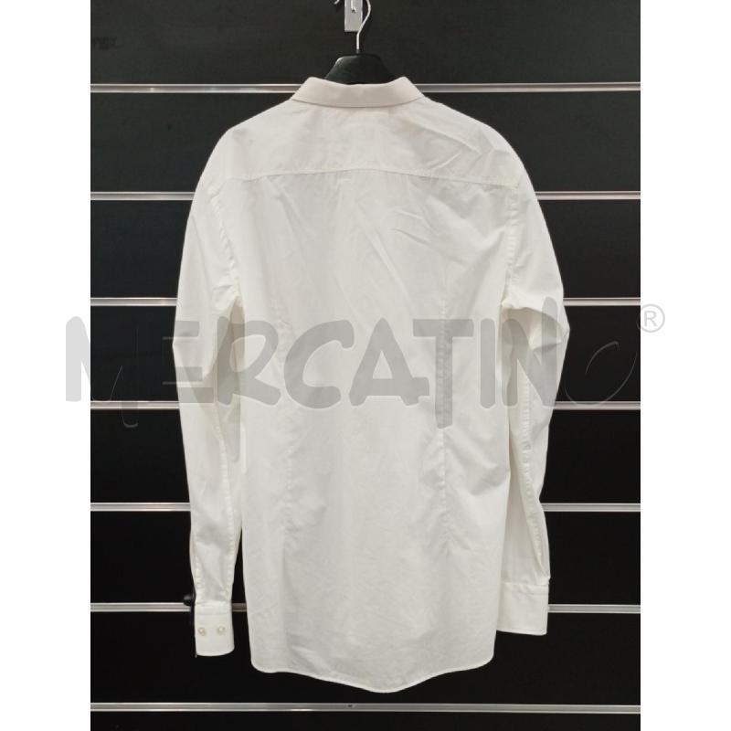 CAMICIA U BOSS SLIM FIT BIANCO | Mercatino dell'Usato Roma viale tirreno 2