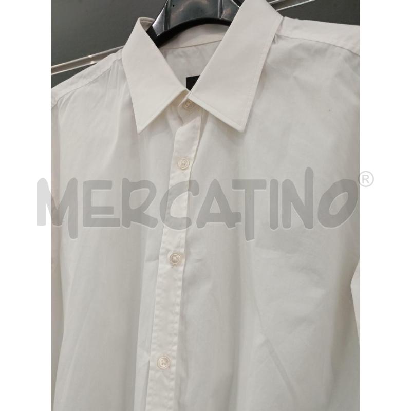 CAMICIA U BOSS SLIM FIT BIANCO | Mercatino dell'Usato Roma viale tirreno 3