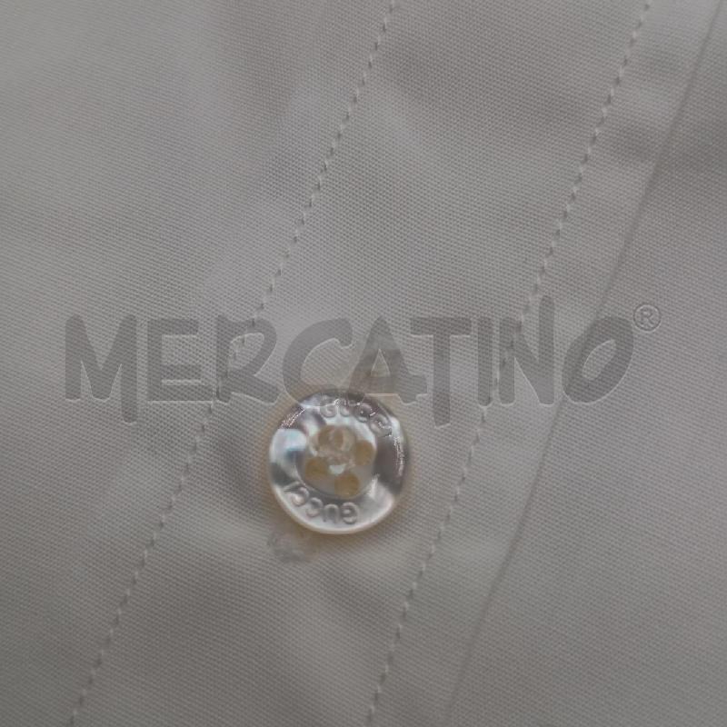 CAMICIA U GUCCI BIANCA BOTT MADREP LOGO  | Mercatino dell'Usato Roma viale tirreno 3