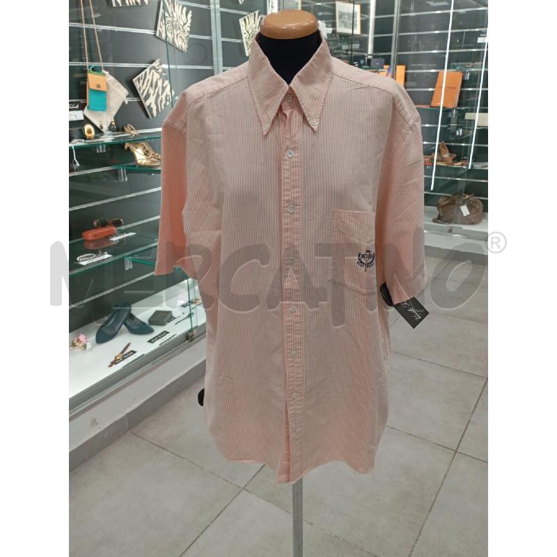 CAMICIA U HUGO BOSS RS BI LOGO TASCHINO  | Mercatino dell'Usato Roma viale tirreno 1
