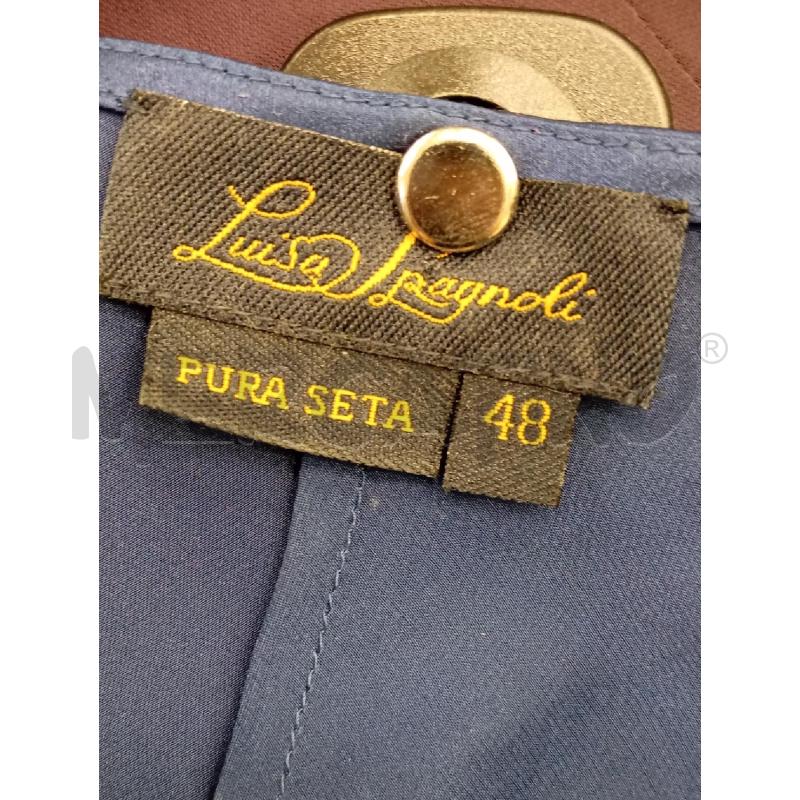 CANOTTA D LUISA SPAGNOLI BL PURA SETA  | Mercatino dell'Usato Roma viale tirreno 4