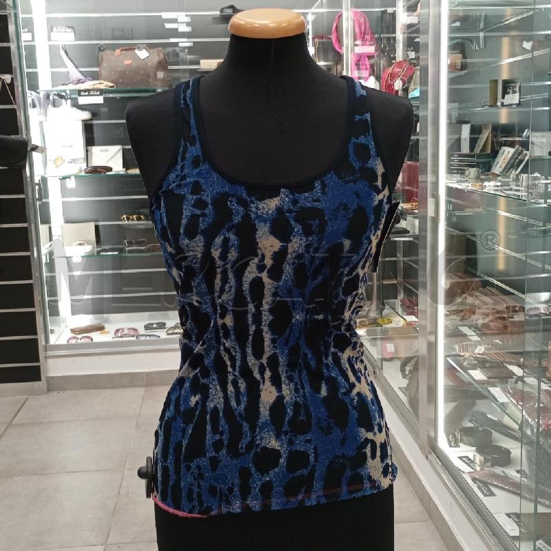 CANOTTA D RICHMOND ANIMALIER NE BL  | Mercatino dell'Usato Roma viale tirreno 1