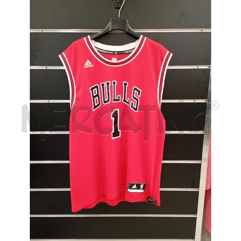 CANOTTA U ADIDAS BULLS RSS | Mercatino dell'Usato Roma viale tirreno 1