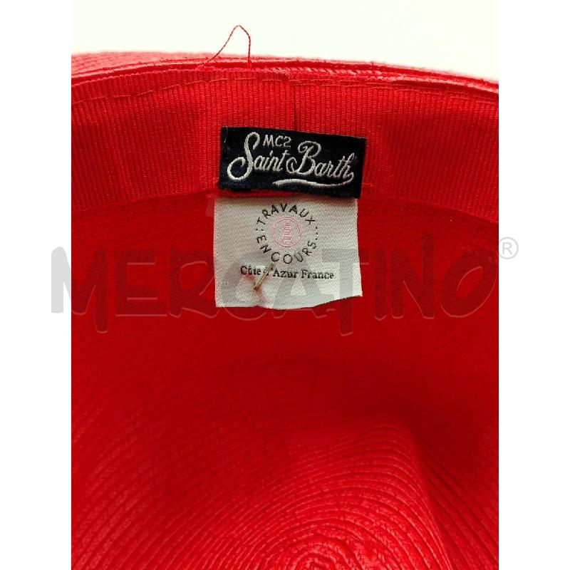 CAPPELLO D MC2 SAINT BARTH ARANCIONE | Mercatino dell'Usato Roma viale tirreno 3