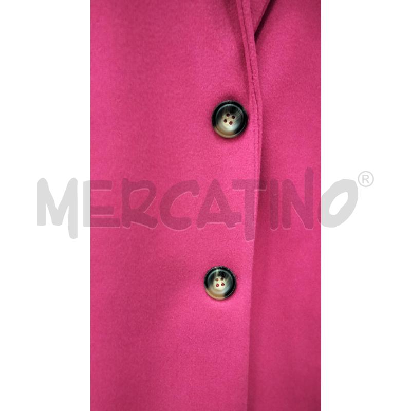 BN48 Cappotto Donna a Due Bottoni Rosso