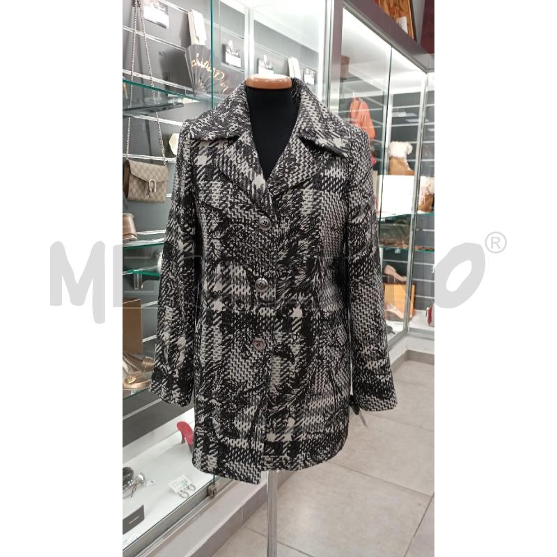 CAPPOTTO D CAFÈNOIR GRIGIO/BIANCO/NERO  | Mercatino dell'Usato Roma viale tirreno 1