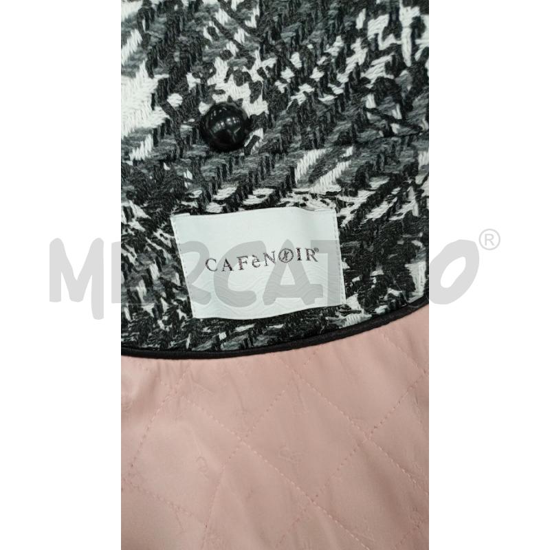CAPPOTTO D CAFÈNOIR GRIGIO/BIANCO/NERO  | Mercatino dell'Usato Roma viale tirreno 4