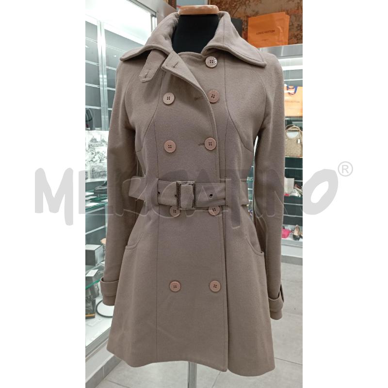 CAPPOTTO D PATRIZIA PEPE TORTORA CON CINTA  | Mercatino dell'Usato Roma viale tirreno 1