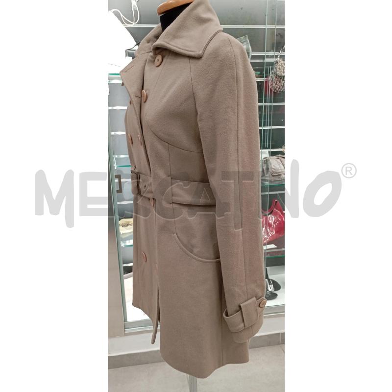 CAPPOTTO D PATRIZIA PEPE TORTORA CON CINTA  | Mercatino dell'Usato Roma viale tirreno 2