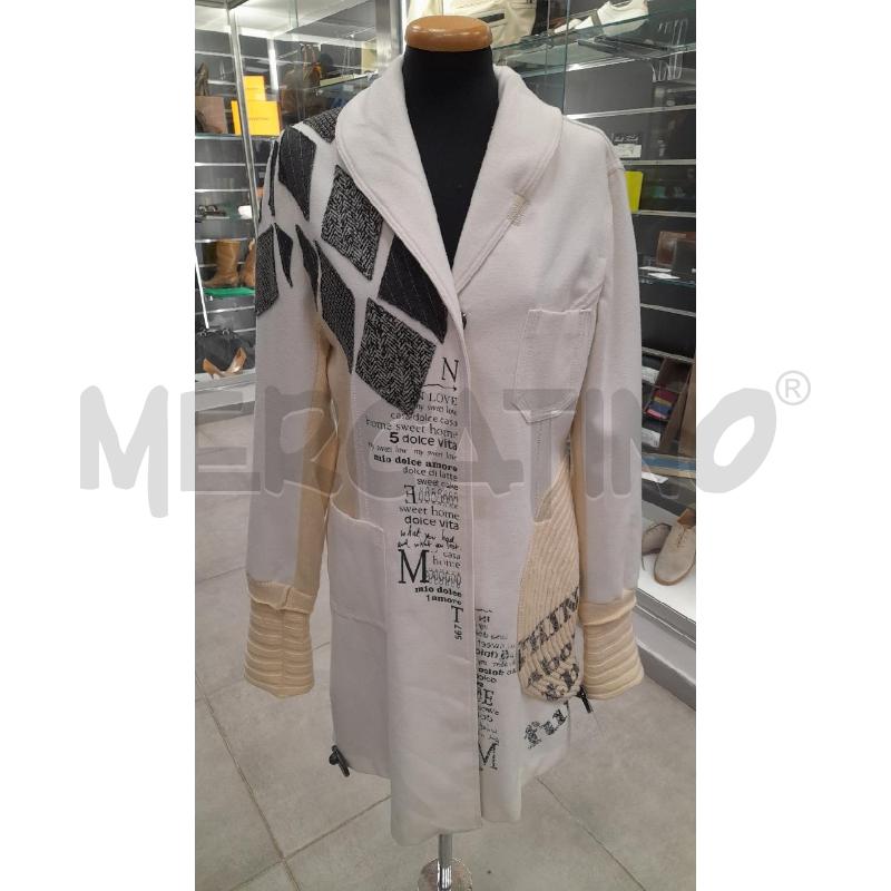CAPPOTTO D PIANURASTUDIO BI SCRITTE TOPPE GR NE  | Mercatino dell'Usato Roma viale tirreno 1
