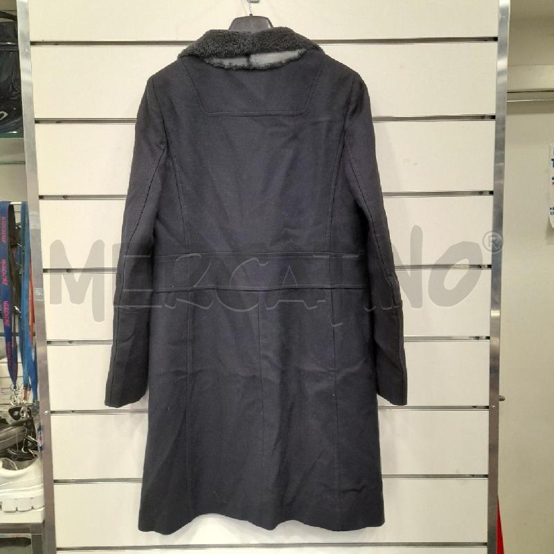CAPPOTTO D TRUSSARDI BL PELLICCIOTTO COLLO | Mercatino dell'Usato Roma viale tirreno 2