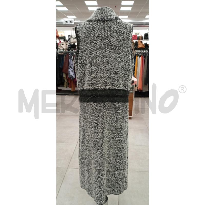CARDIGAN D D.EXTERIOR NE GRI LUREX  | Mercatino dell'Usato Roma viale tirreno 3