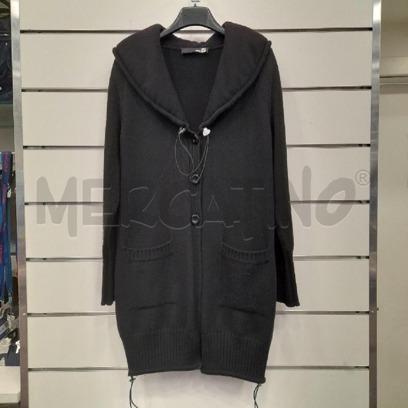 CARDIGAN D LOVE MOSCHINO NE GANCI CUORE GR COLLO BOTT FRONT  | Mercatino dell'Usato Roma viale tirreno 1