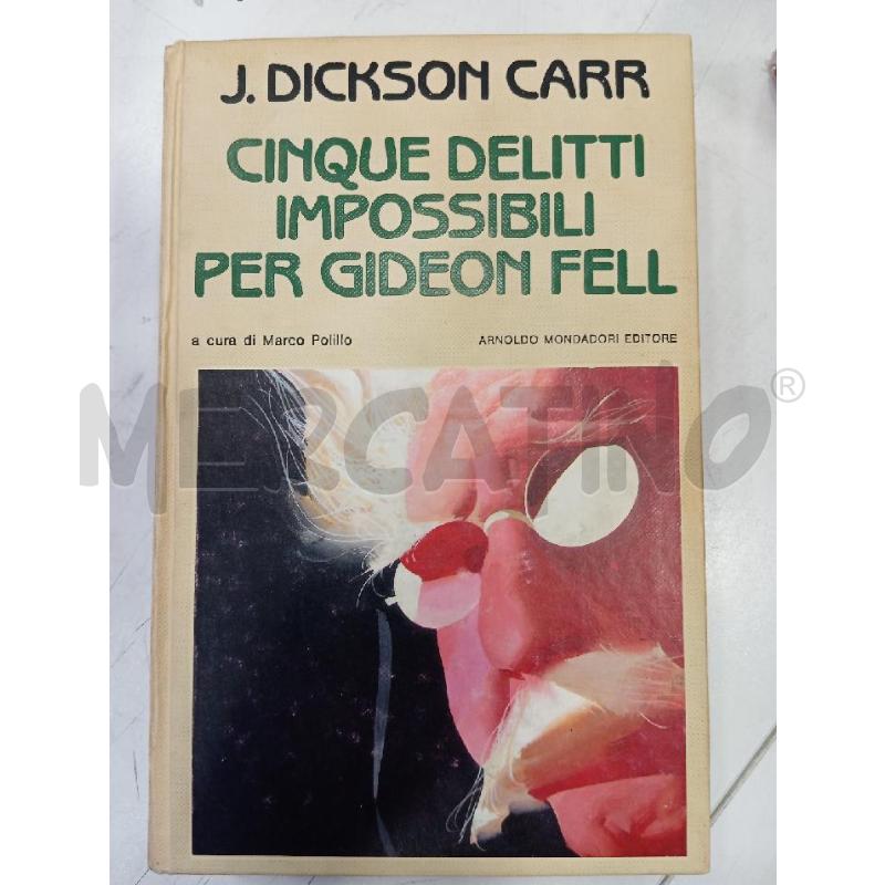 CARR CINQUE DELITTI IMPOSSIBILI PER GIDEON FELL | Mercatino dell'Usato Roma viale tirreno 1