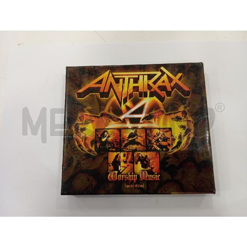 CD ANTHRAX WORSHIP MUSIC | Mercatino dell'Usato Roma viale tirreno 1