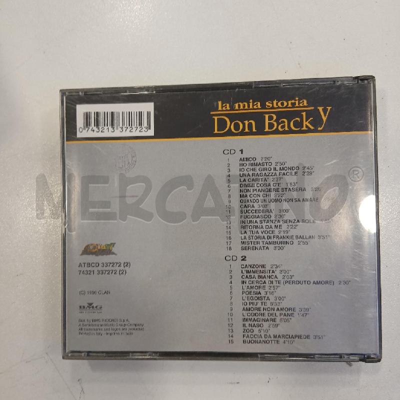 CD DON BACKY LA MIA STORIA | Mercatino dell'Usato Roma viale tirreno 2