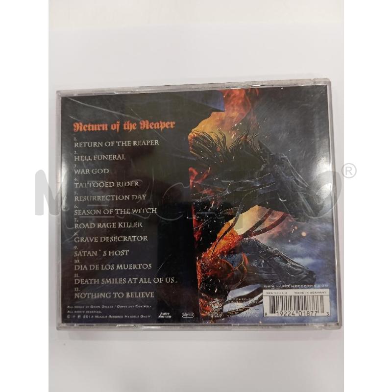 CD GRAVE DIGGER RETURN OF THE REAPER | Mercatino dell'Usato Roma viale tirreno 2