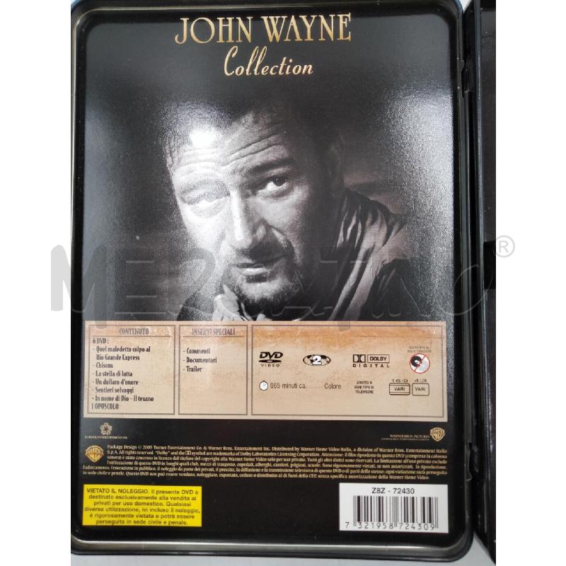 CD JOHN WAYNE COLLECTION STEELBOOK 5 DVD | Mercatino dell'Usato Roma viale tirreno 4