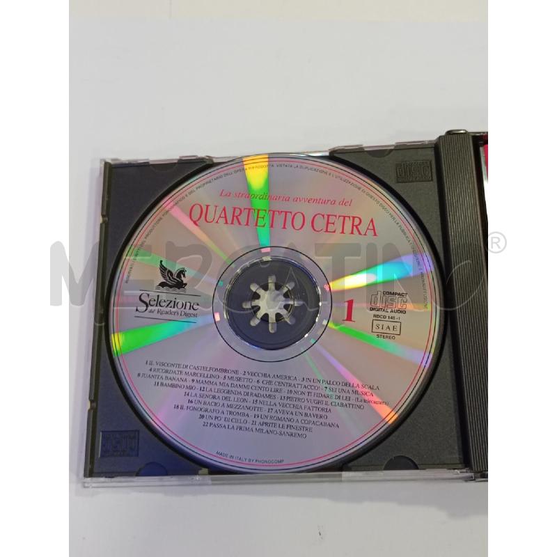 CD LA STRAORDINARIA AVVENTURA DEL QUARTETTO CETRA | Mercatino dell'Usato Roma viale tirreno 3