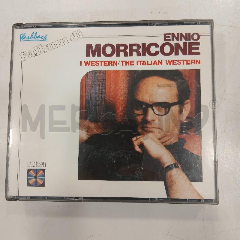 CD L'ALBUM DI ENNIO MORRICONE I WESTERN | Mercatino dell'Usato Roma viale tirreno 1