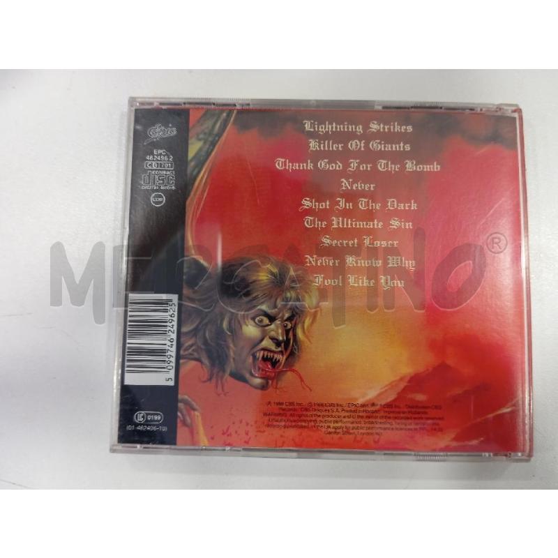 CD OZZY OSBOURNE THE ULTIMATE SIN | Mercatino dell'Usato Roma viale tirreno 2