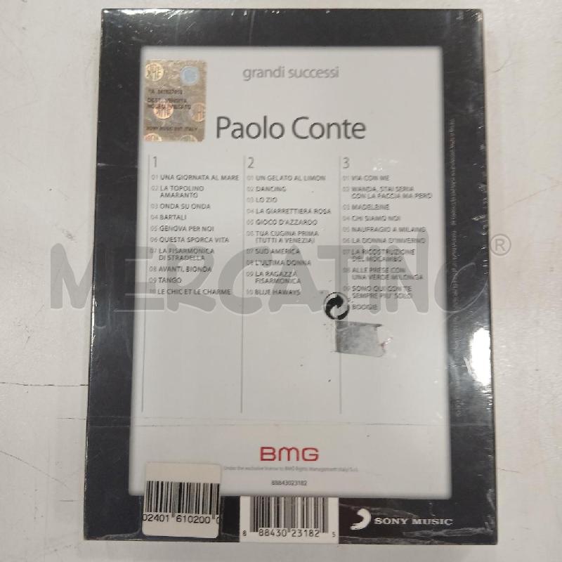 CD PAOLO CONTE GRANDI SUCCESSI SIGILLATO | Mercatino dell'Usato Roma viale tirreno 3