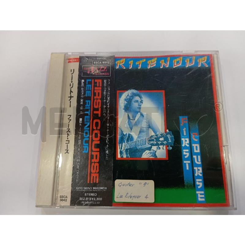 CD RITENOUR FIRST COURSE JAP | Mercatino dell'Usato Roma viale tirreno 1