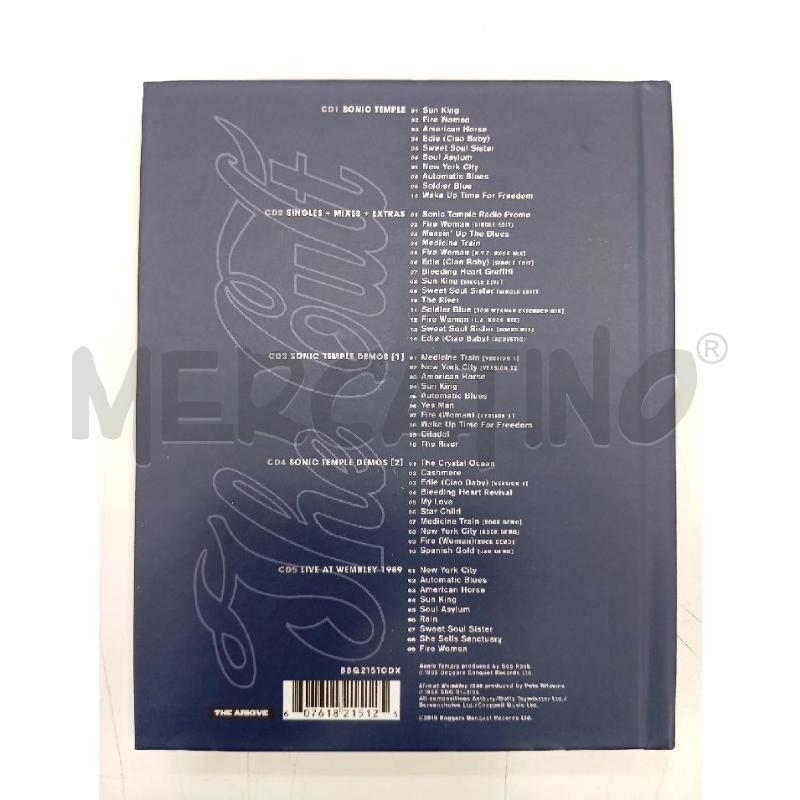 CD THE CULT SONIC TEMPLE 30 | Mercatino dell'Usato Roma viale tirreno 2
