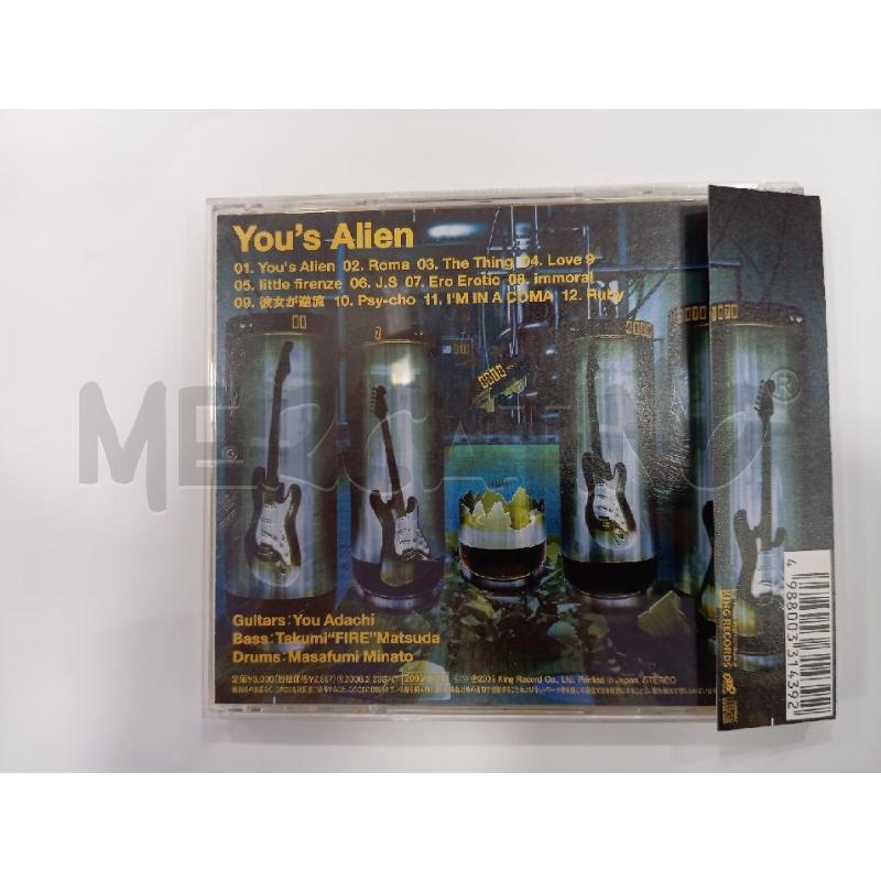 CD YOJI ADACHI YOU'S ALIEN | Mercatino dell'Usato Roma viale tirreno 2