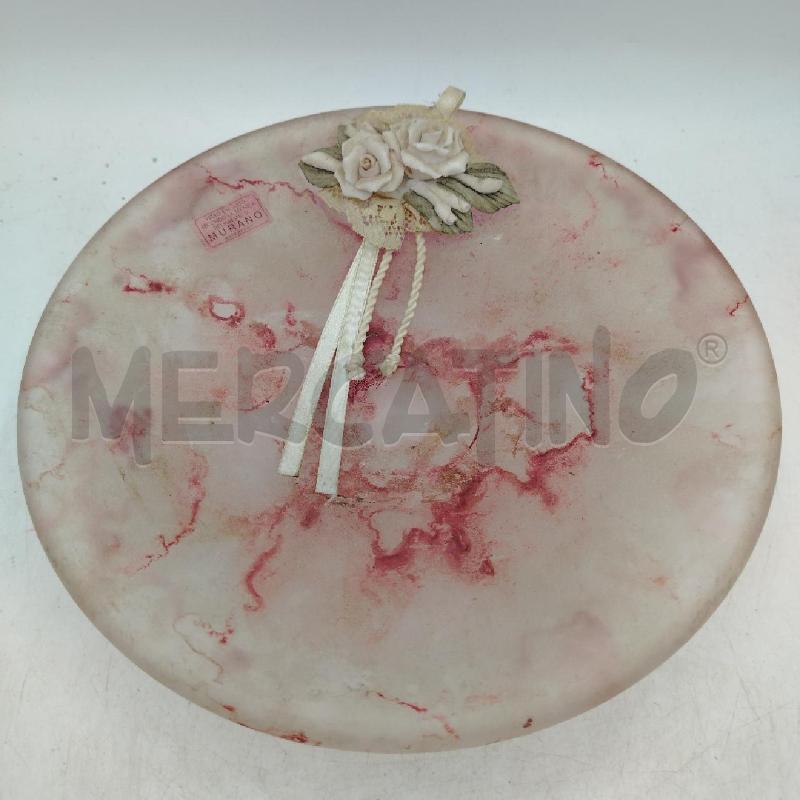 CENTROTAVOLO MURANO FIORI ROSA | Mercatino dell'Usato Roma viale tirreno 2