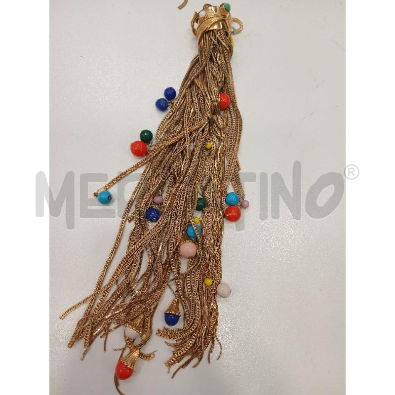 CHARM BORSE CON PENDENTI MULTICOLOR | Mercatino dell'Usato Roma viale tirreno 3