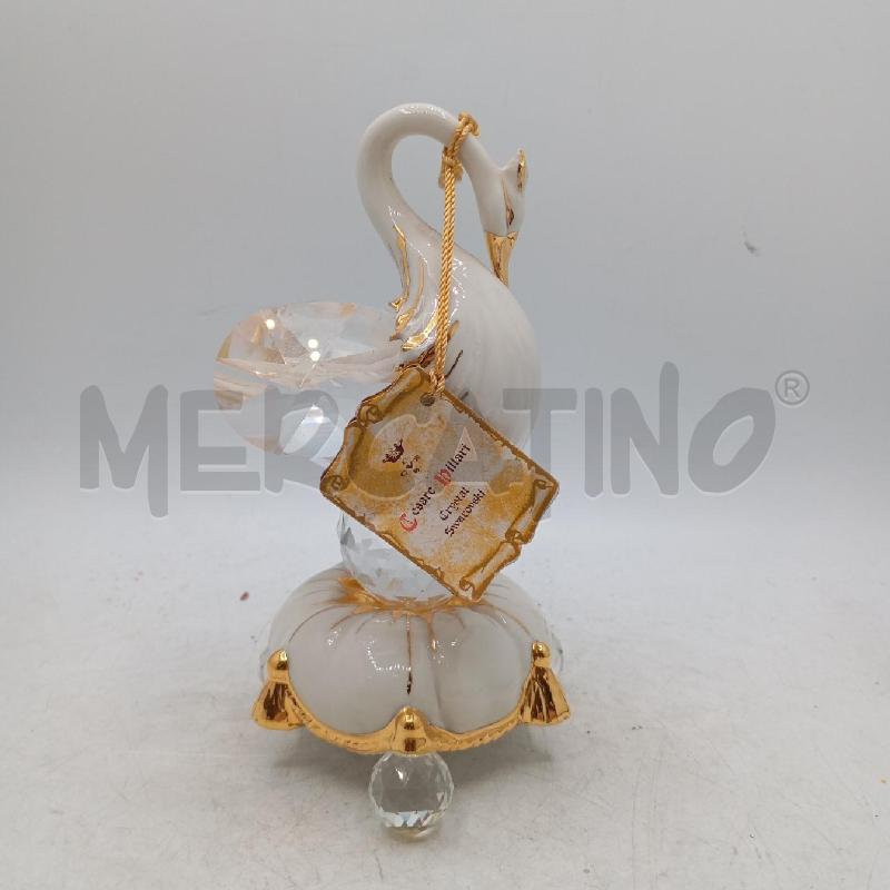 CIGNO CESARE VILLARI SWAROVSKI | Mercatino dell'Usato Roma viale tirreno 1