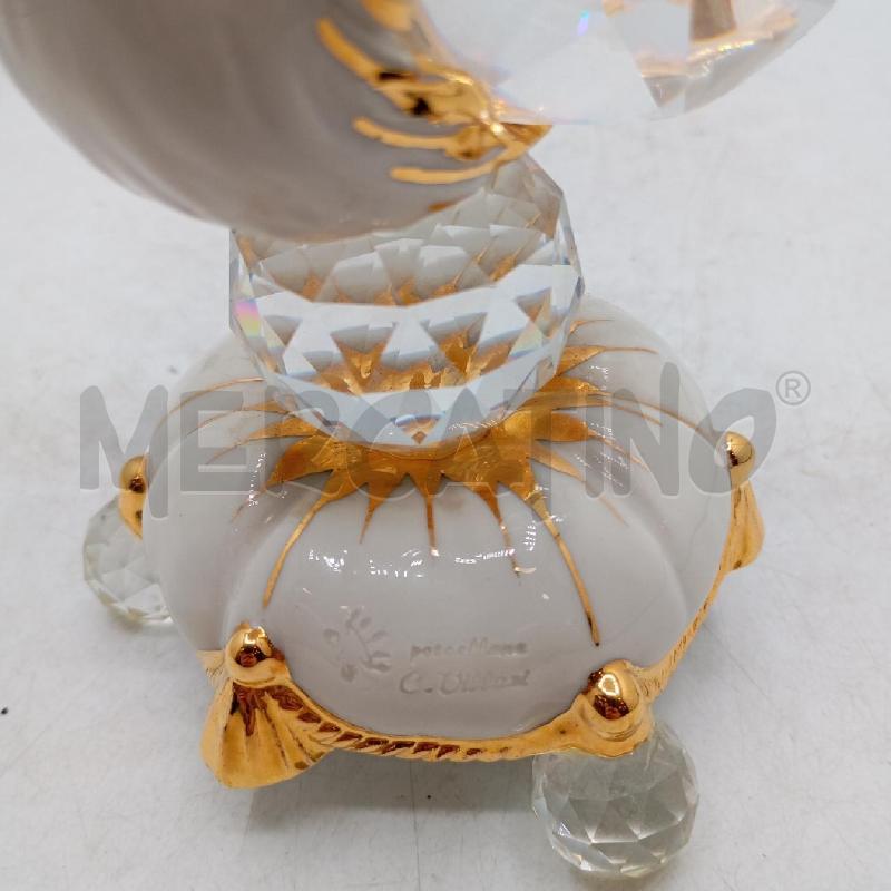 CIGNO CESARE VILLARI SWAROVSKI | Mercatino dell'Usato Roma viale tirreno 5