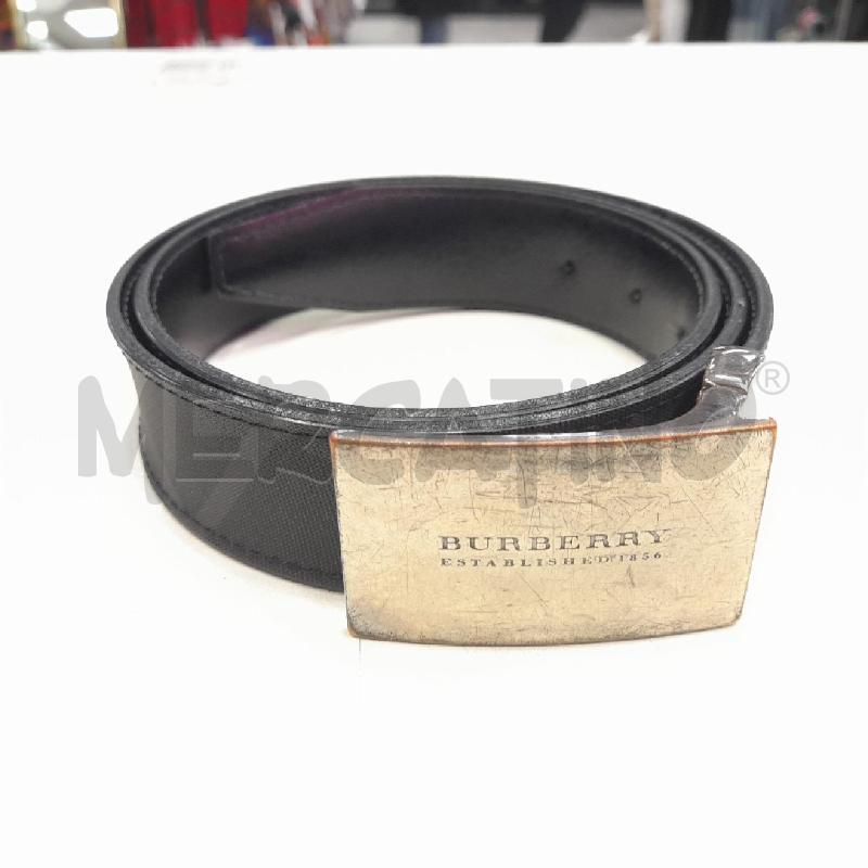 CINTURA U BURBERRY NE TARTAN FIBIA DA RIV | Mercatino dell'Usato Roma viale tirreno 1