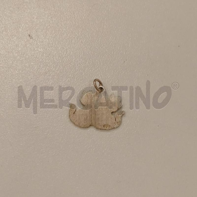 CIONDOLINO GATTO VERDE VIOLA | Mercatino dell'Usato Roma viale tirreno 2
