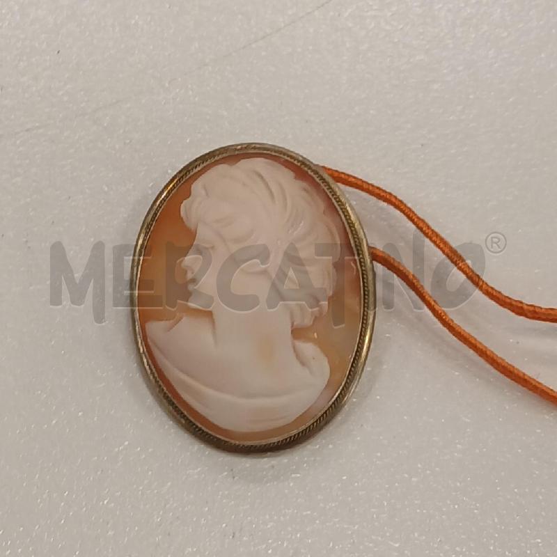 CIONDOLO CAMEO VOLTO DONNA | Mercatino dell'Usato Roma viale tirreno 1