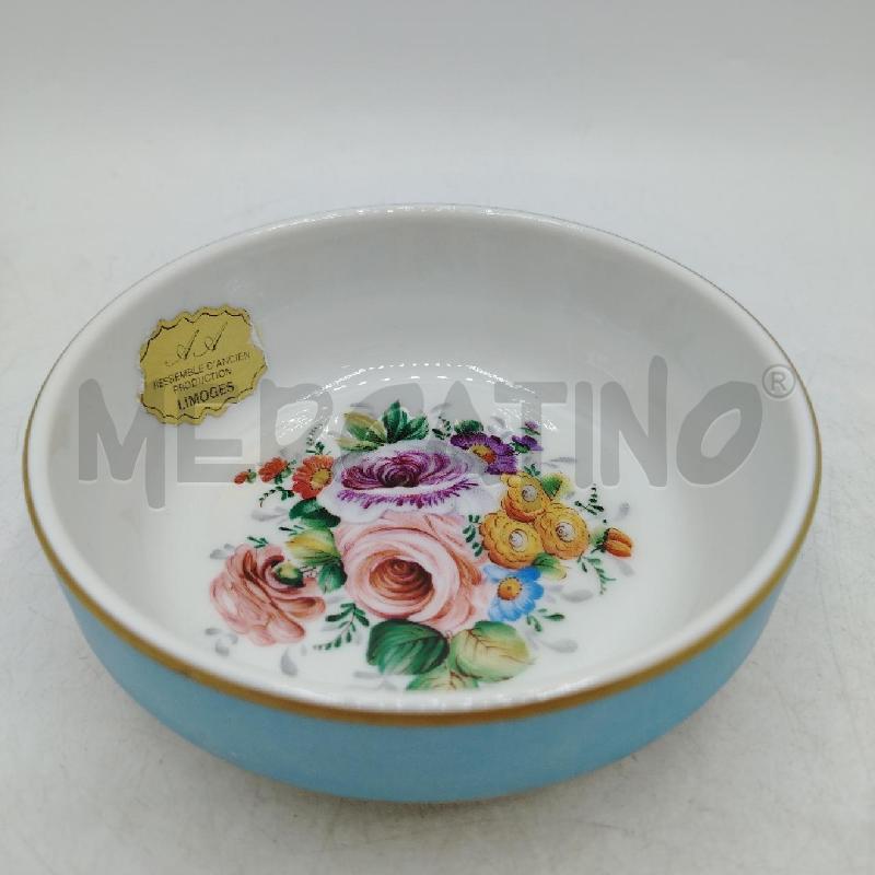 CIOTOLINA LIMOGES FIORI | Mercatino dell'Usato Roma viale tirreno 2