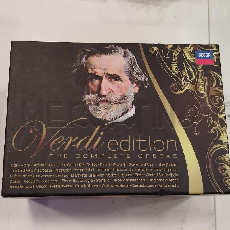 COF VERDI EDITION NON COMPLETA | Mercatino dell'Usato Roma viale tirreno 1