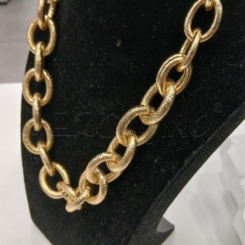 COLLANA 1 A ERRE CATENA DOR PUNTINATA  | Mercatino dell'Usato Roma viale tirreno 3