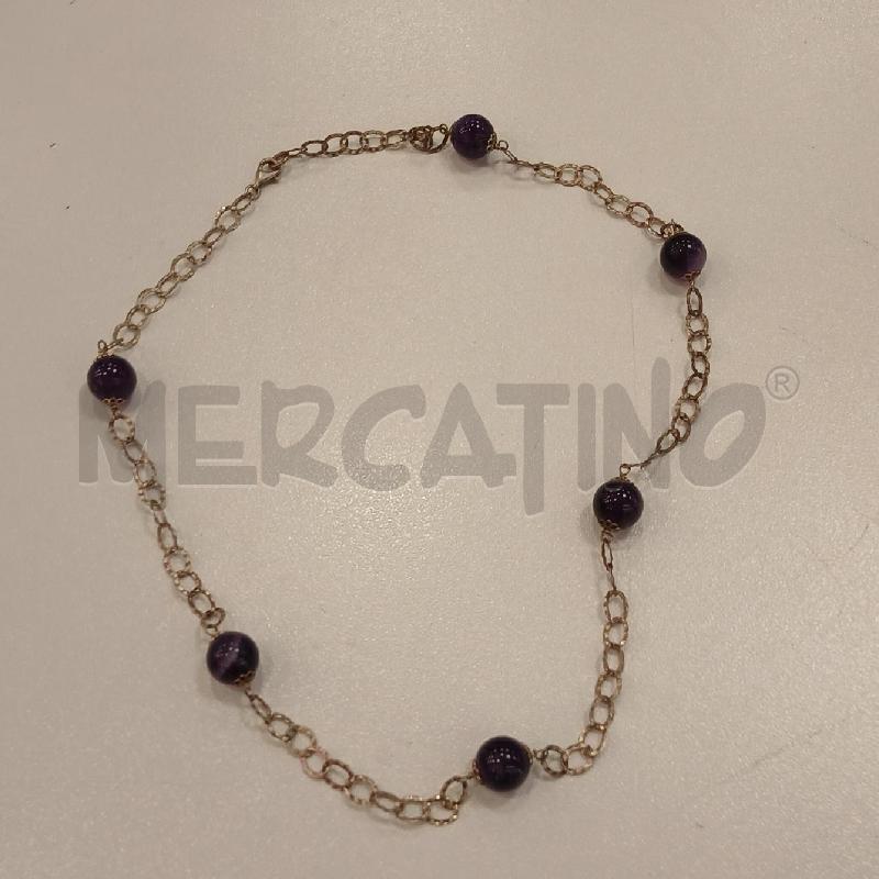 COLLANA AMESTISTA  | Mercatino dell'Usato Roma viale tirreno 1