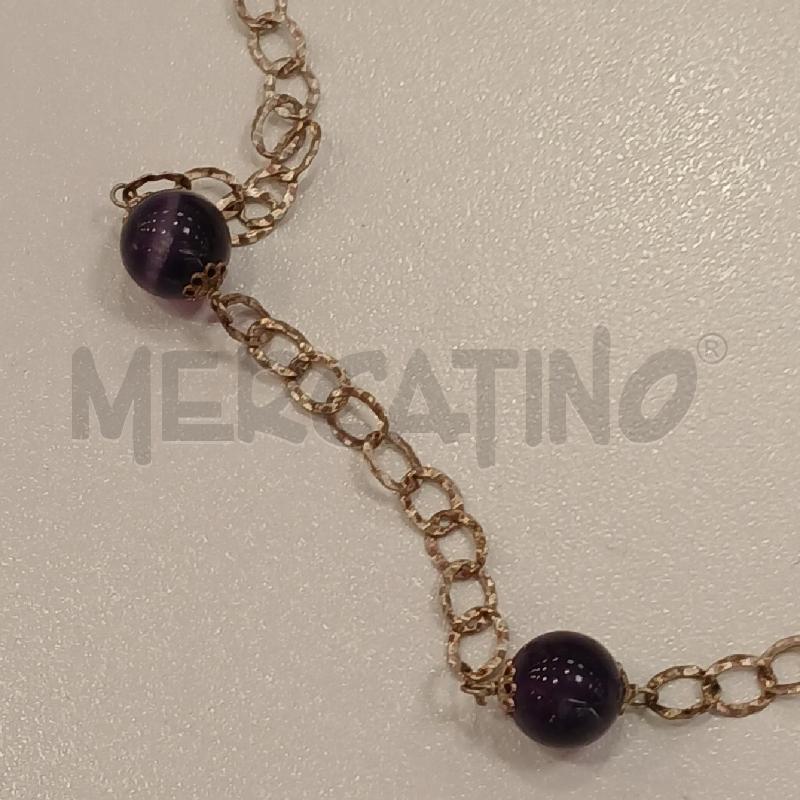 COLLANA AMESTISTA  | Mercatino dell'Usato Roma viale tirreno 2