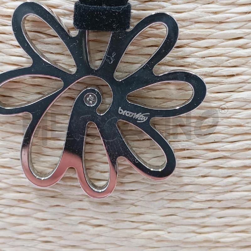 COLLANA BROSWAY LACCIO NE FIORE GR TRAF  | Mercatino dell'Usato Roma viale tirreno 4