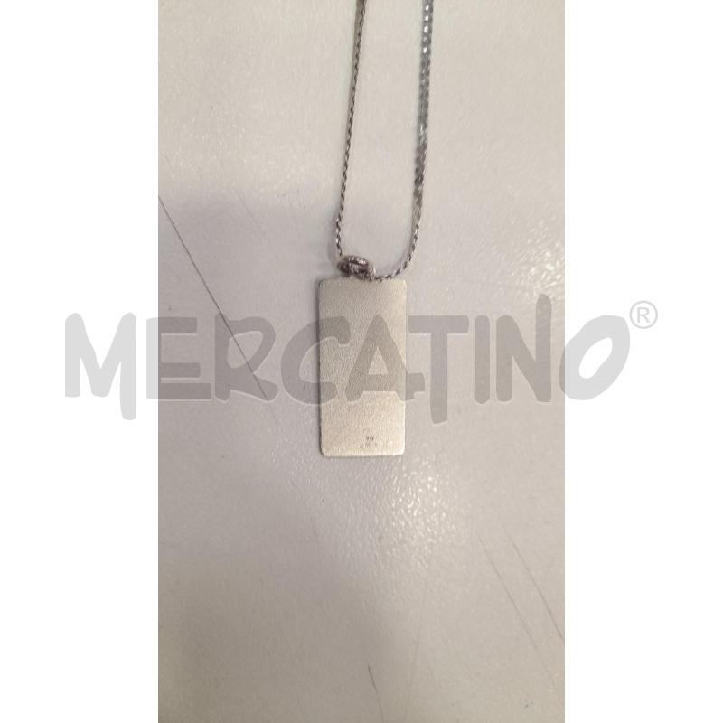 COLLANA CATENINA MAGLIA SOTTILE MET CIONDOLO MADONNINA  | Mercatino dell'Usato Roma viale tirreno 3
