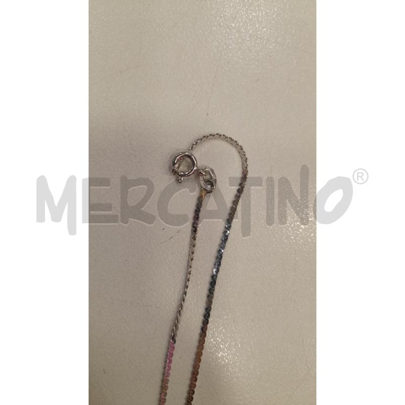 COLLANA CATENINA MAGLIA SOTTILE MET CIONDOLO MADONNINA  | Mercatino dell'Usato Roma viale tirreno 4