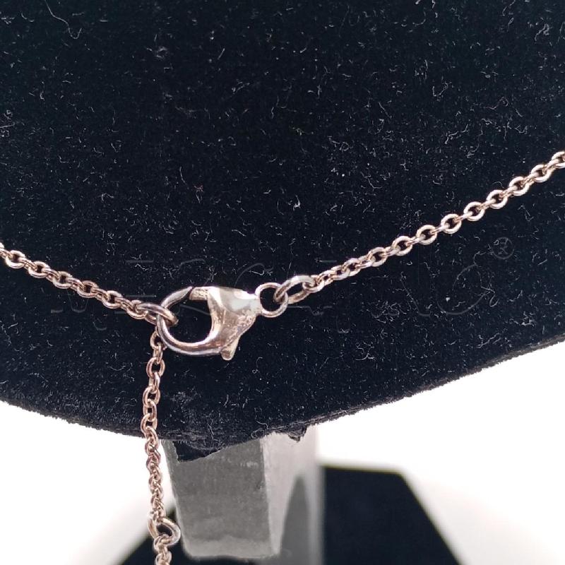 COLLANA CESARE PACIOTTI CATENE STRASS PEND  | Mercatino dell'Usato Roma viale tirreno 2