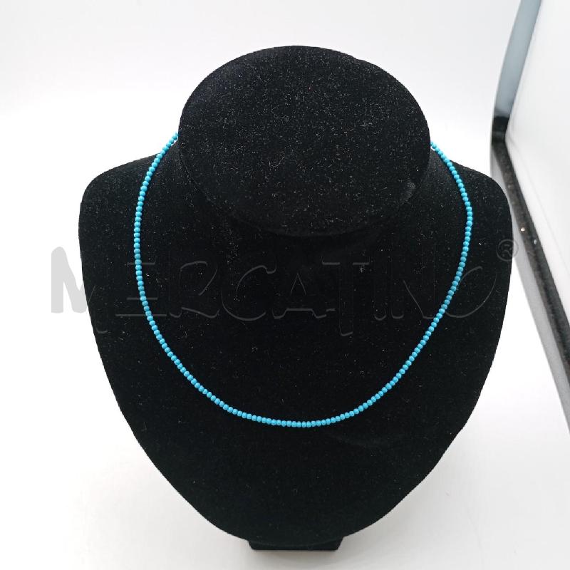 COLLANA CHIUS ARGENTATA PERLNE CE  | Mercatino dell'Usato Roma viale tirreno 1