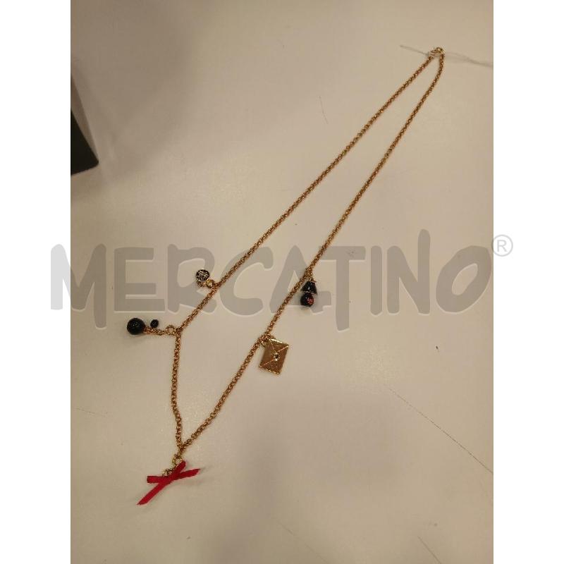 COLLANA CILLA BIJOUX VARII CINDOLI NE  | Mercatino dell'Usato Roma viale tirreno 1