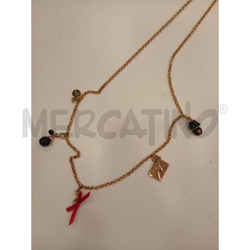 COLLANA CILLA BIJOUX VARII CINDOLI NE  | Mercatino dell'Usato Roma viale tirreno 2